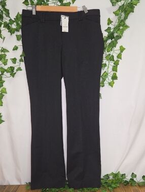 Express Editor Black Dress Pants. Size 12. NWT